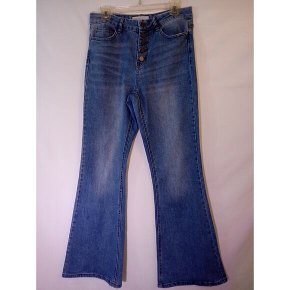 Banjara Boot Cut Women Jeans With 11" Rise, Light Wash, Slight Stretch Size 28 - Picture 1 of 9